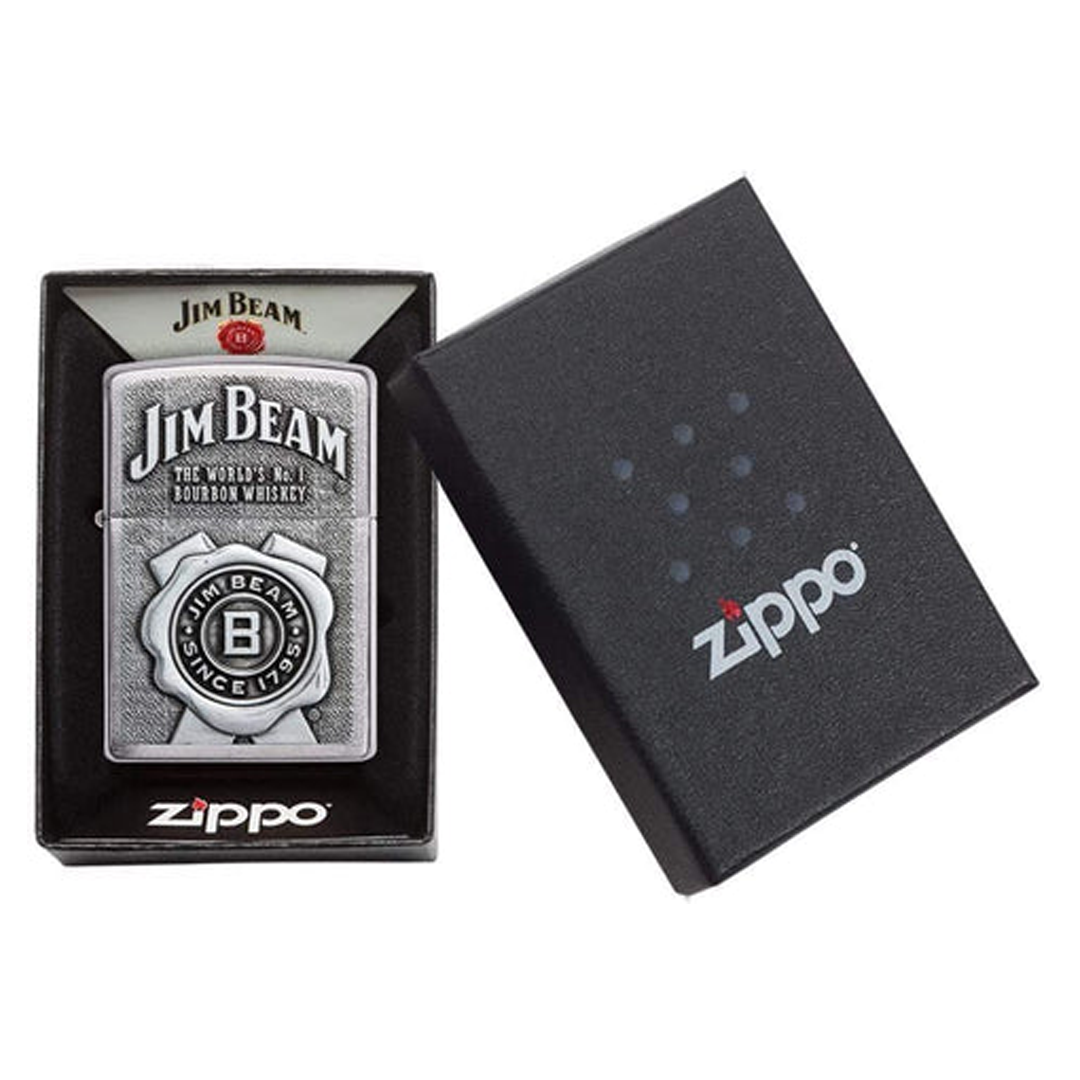 29829 JIM BEAM® BRUSHED CHROME - Imagen 3