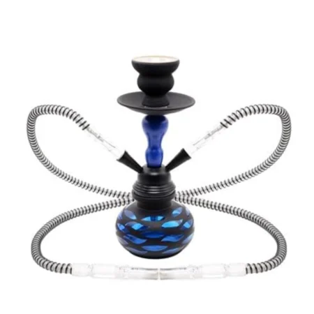 ATOMIC HOOKAH 02.30072 25CM 2 MANGUERA AZUL