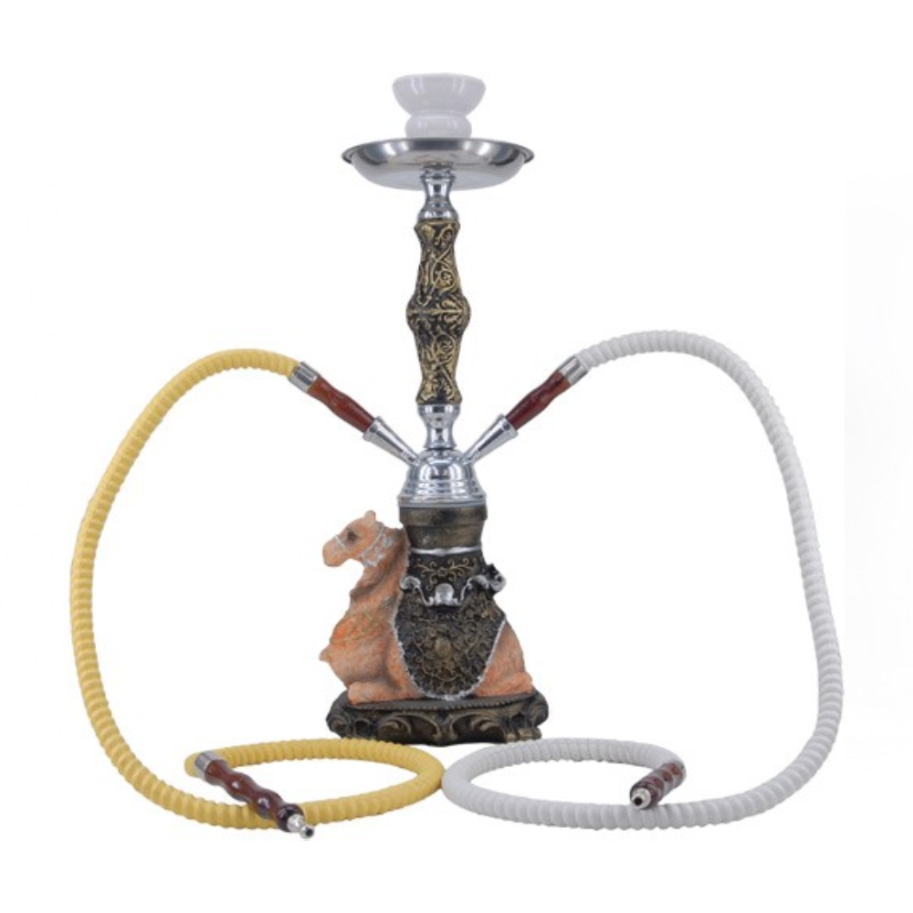ATOMIC HOOKAH 02.30404 CAMELLO 40CM 2 MANGUERAS