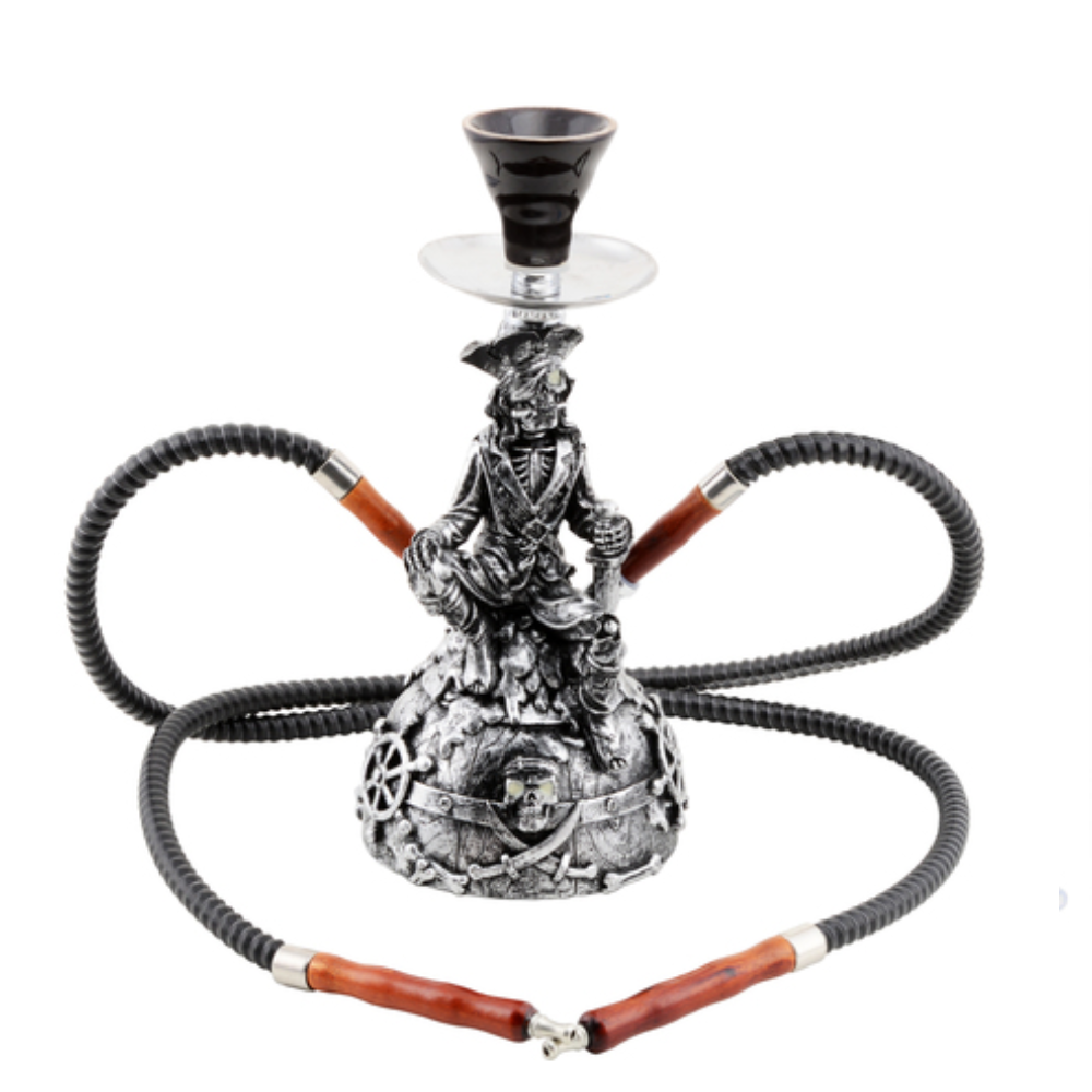 ATOMIC HOOKAH 02.30459 35CM 2 MANGUERAS PIRATA