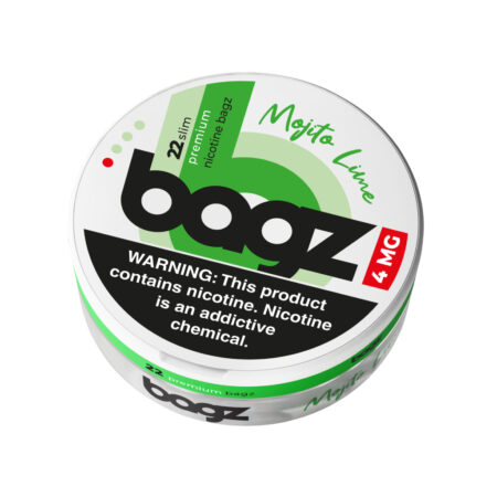 BAGZ NIC POUCHES MOJITO LIME 4MG X15.10gr