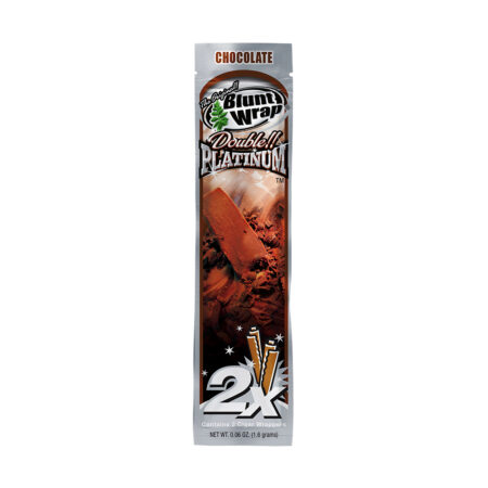 BLUNT WRAP PLATINUM CONO CHOCOLATE X2