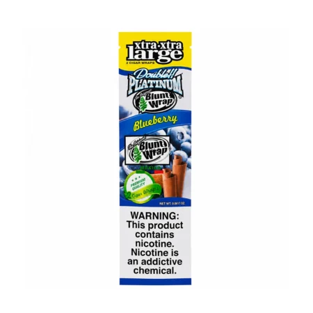 BLUNT WRAP PLATINUM XTRA LARGE BLUEBERRY