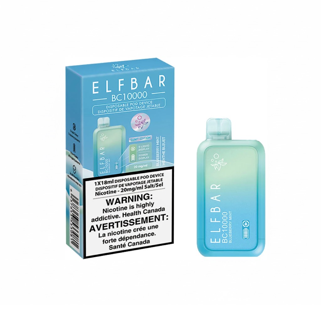 ELFBAR 10K PUFF BLUEBERRY MINT - Imagen 2