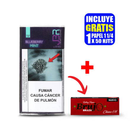 JBR TABACO PARA LIAR BLUEBERRY MINT X30GR