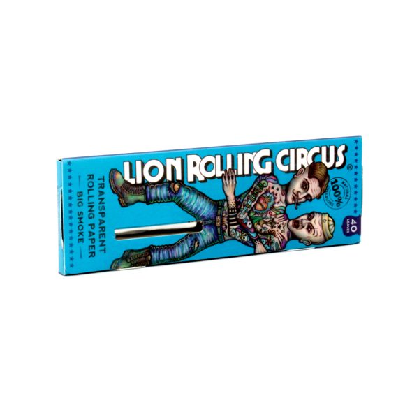 LION ROLLING CIRCUS PAPEL CELULOSA KING SIZE X40Hjts