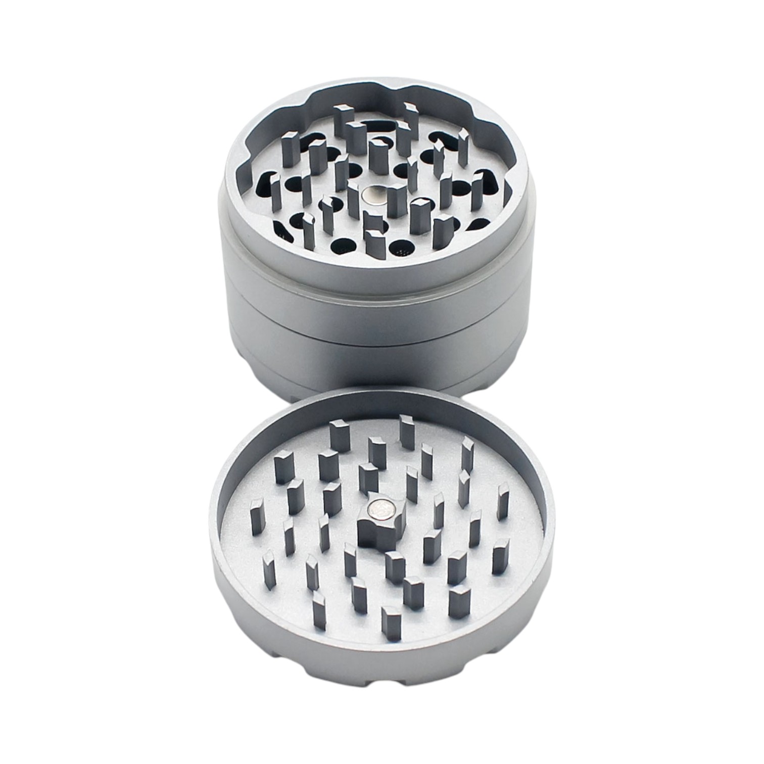 MOLEDORA CALVO CERAMICO MCC-S 4PARTES 63MM SILVER