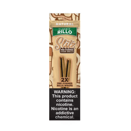 SLITZ RILLO BLUNT NATURAL X2