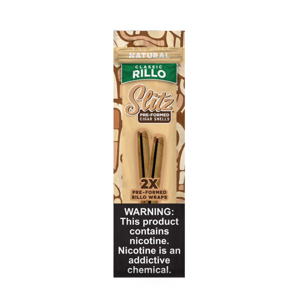 Otl Rillo SLITZ RILLO BLUNT NATURAL X2 - La Nueva Casa Del Fumador