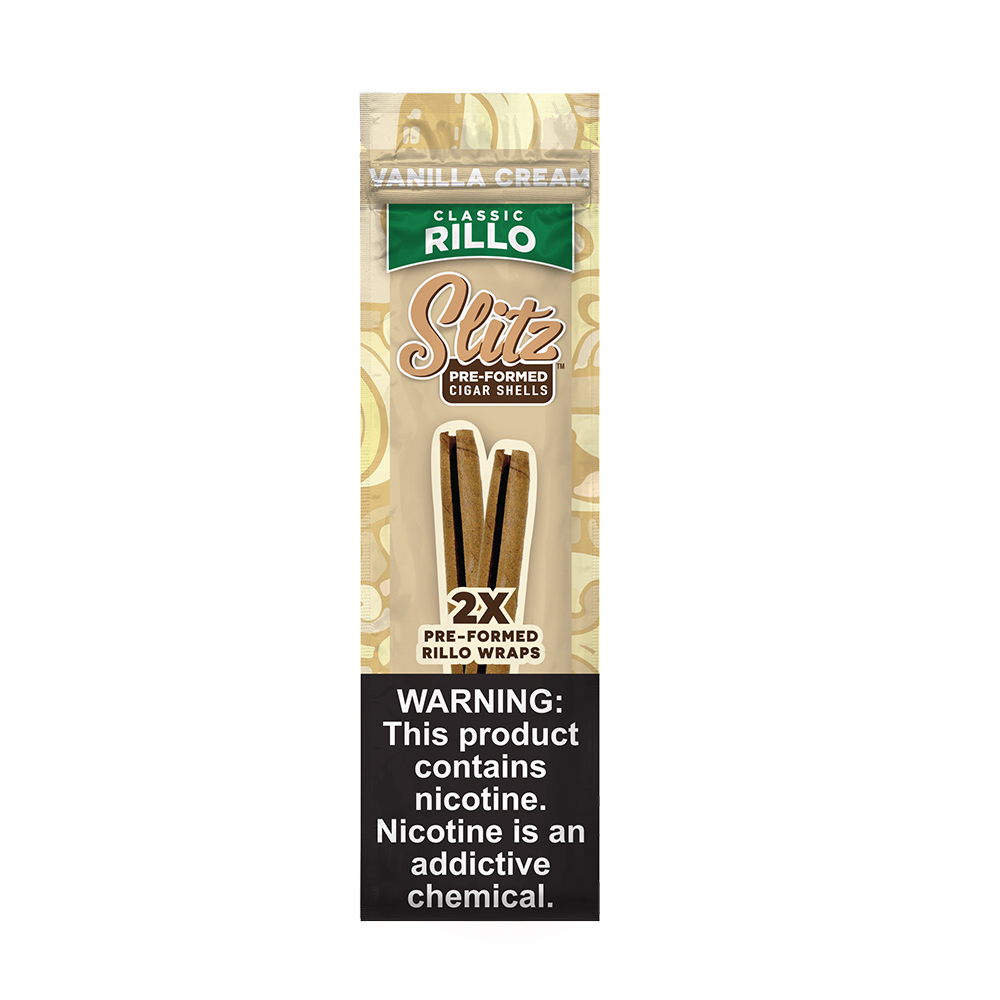 SLITZ RILLO BLUNT VANILLA X2