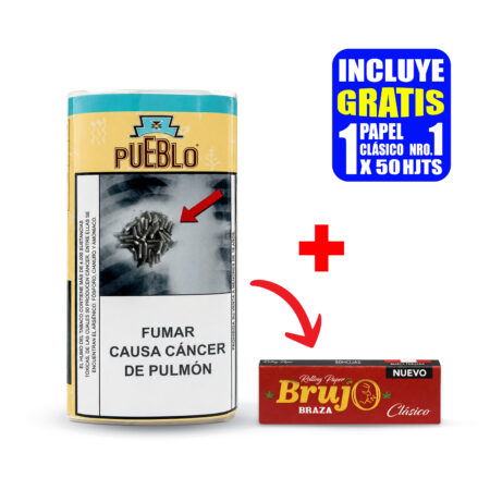 Pueblo Tabaco de Liar Natural X 30 Gr