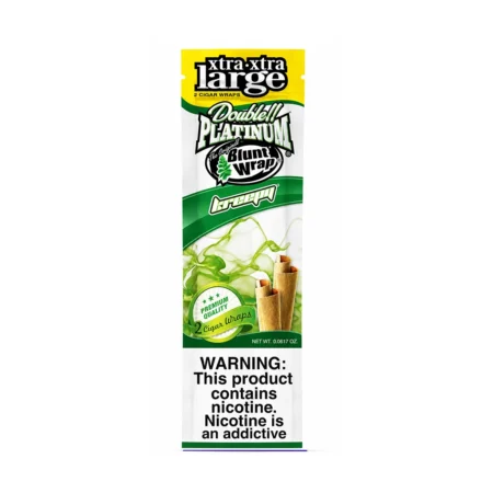 BLUNT WRAP PLATINUM XTRA LARGE KREEPY X 2 UND