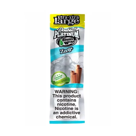 BLUNT WRAP PLATINUM EXTRA LARGE ZERO X 2 UND
