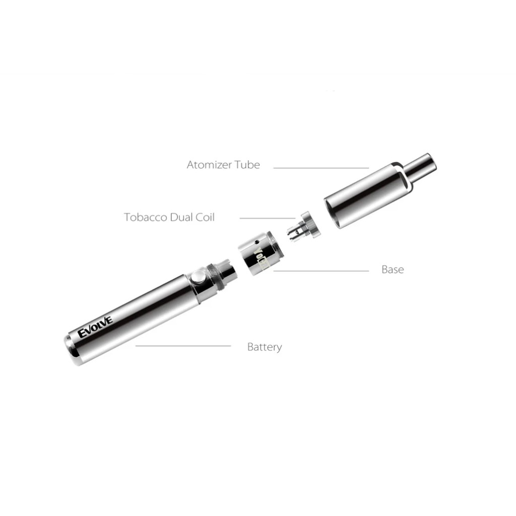 YOCAN VAPORIZADOR HERBALQUEMADOR EVOLVE-D 650 mAh SILVER - Imagen 2