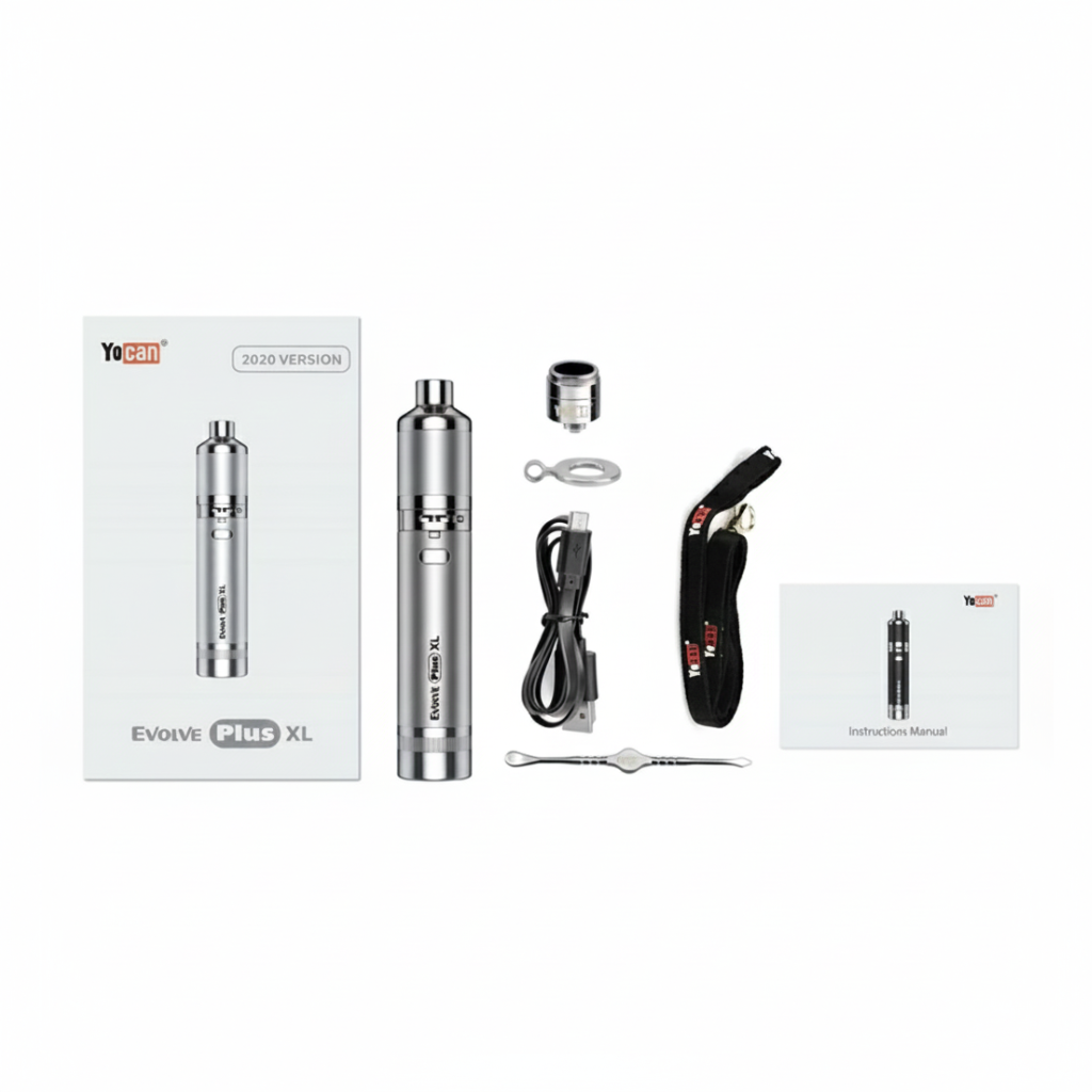 YOCAN VAPORIZADOR WAX EVOLVE PLUS XL 1400 mAh SILVER - Imagen 2