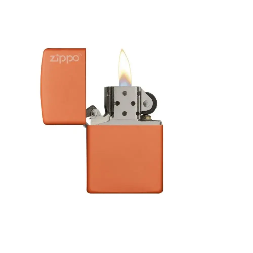 ZIPPO 231ZL ORANGE MATTE LOGO - Imagen 2