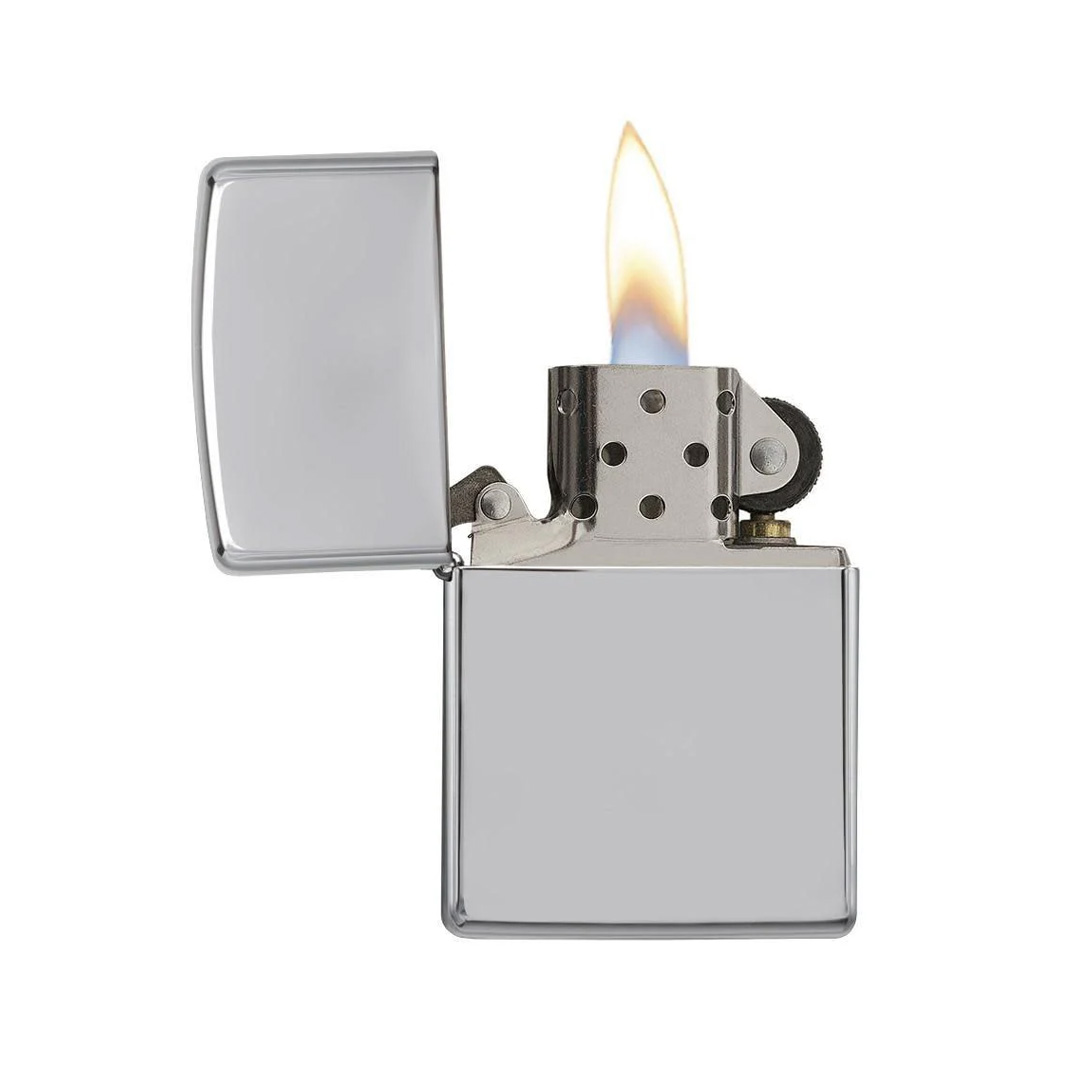 ZIPPO 250 REG HIGH POLISH CHROME - Imagen 2