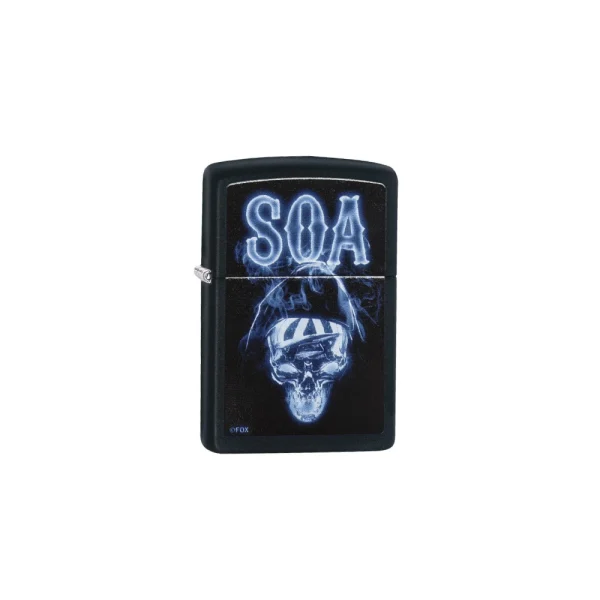 ZIPPO 29317 BLACK MATTE SOA