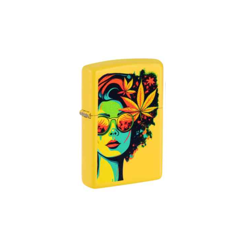 ZIPPO 46231 CANNABIS WOMAN DESIGN