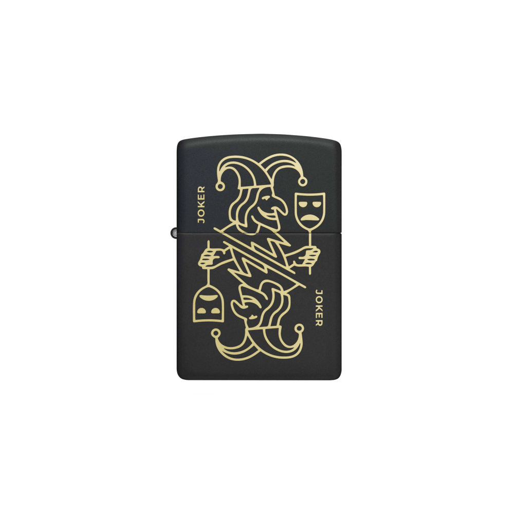 ZIPPO 46290 JOKER CARD DESING