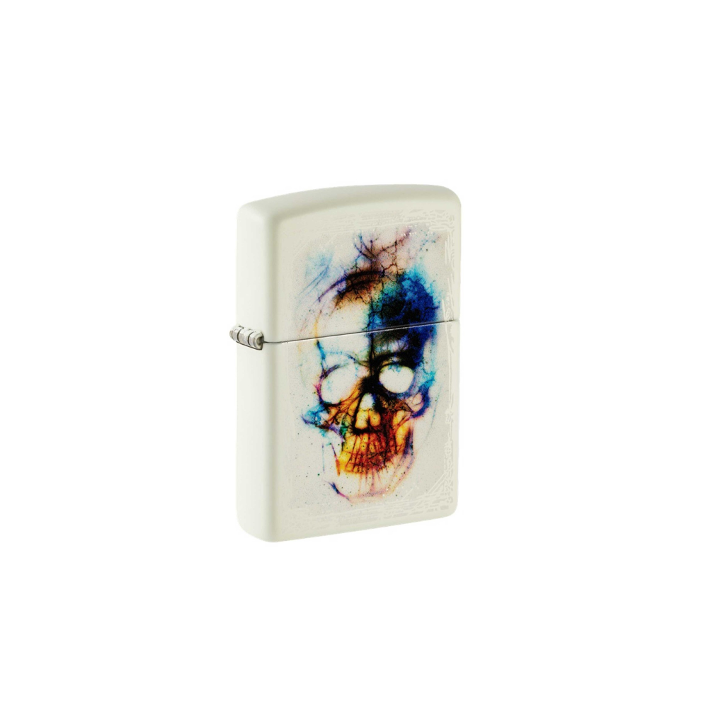 ZIPPO 48563 49193 SKULL PRINT DESIGN