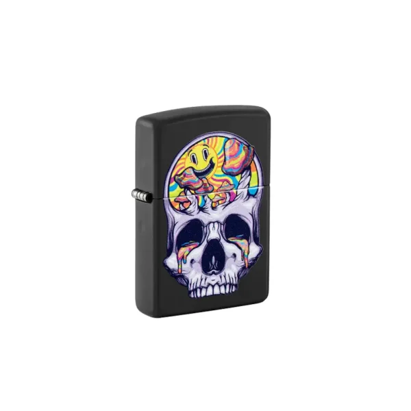 ZIPPO 48737 SKULL MOON DESING