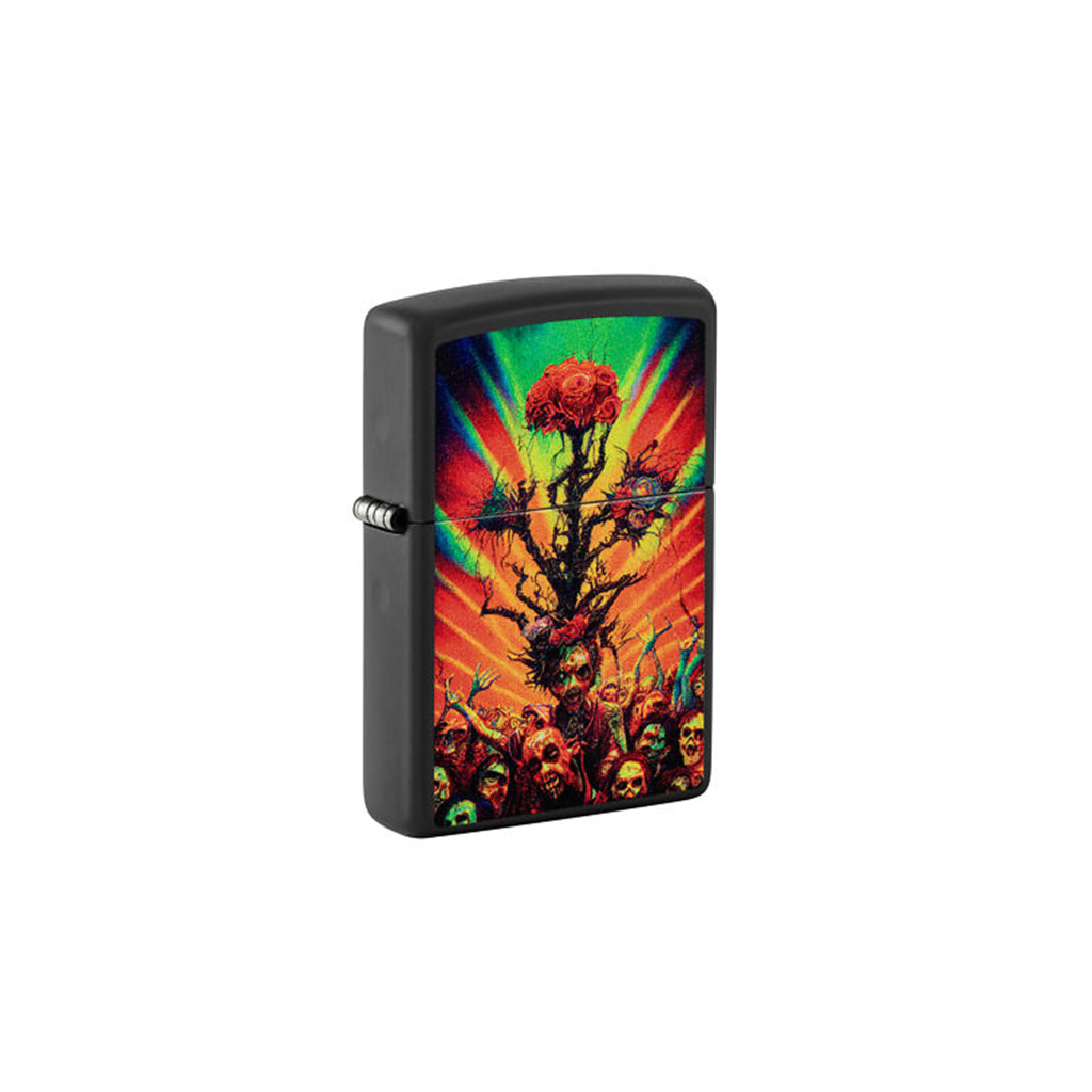ZIPPO 48956 ABSTRACT ZOMBIE DESIGN