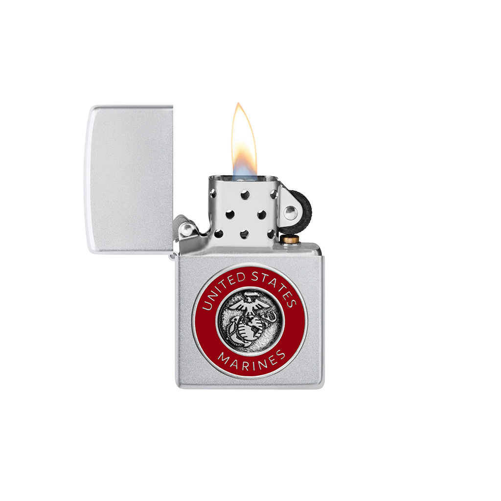 ZIPPO 48974 UNITED STATES MARINES EMBLEM ART - Imagen 2