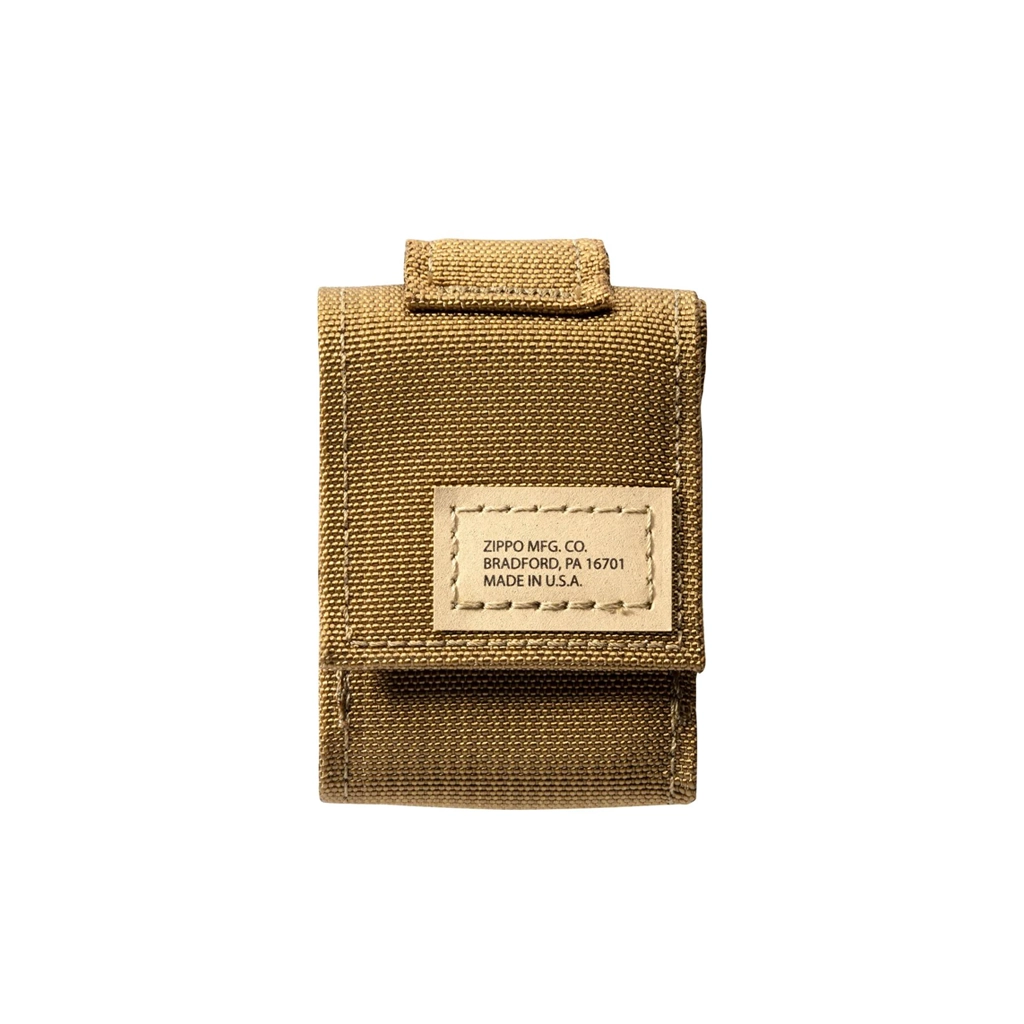ZIPPO 49401 GIFT SET COYOTE POUCH AND BLACK CRACKLE® - Imagen 3