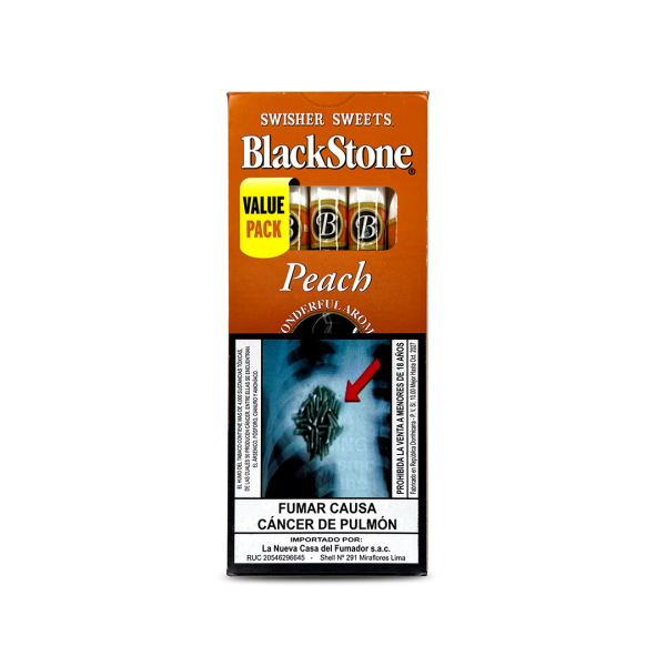 BLACK STONE PURO TIP PEACH X 5