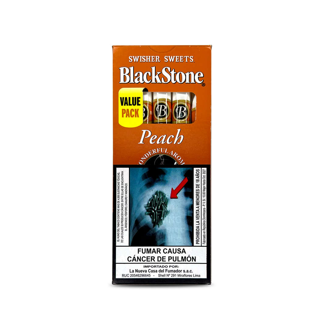 BLACK STONE PURO TIP PEACH X 5
