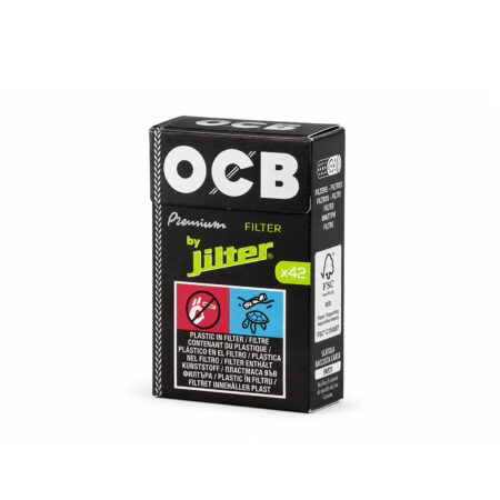 OCB FILTROS STICK EXTRA SLIM CELULOSA PREMIUM CAJ. X 42 UND